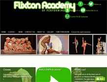 Tablet Screenshot of flixtonacademy.com
